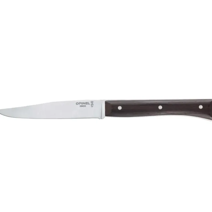 OPINEL Coffret 4 Couteaux de Table Frêne Sombre Facette Clearance