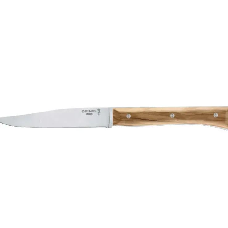 OPINEL Coffret 4 Couteaux de Table Olivier Facette