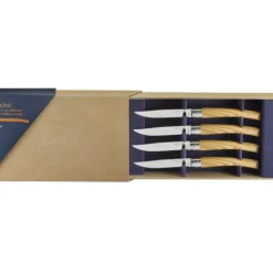 OPINEL Coffret 4 Couteaux de Table Olivier Table Chic Best