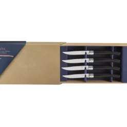 OPINEL Coffret 4 Couteaux de Table Ebène Table Chic New