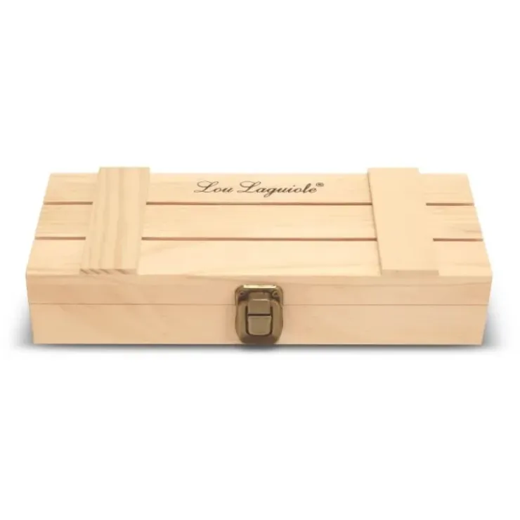 LOU LAGUIOLE Coffret 4 Couteaux Steak Alphonse Abeille 23,5 cm Outlet
