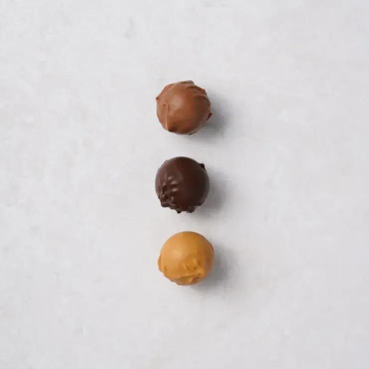VALRHONA Coffret 12 Truffes Enrobage Chocolat 150 g Discount
