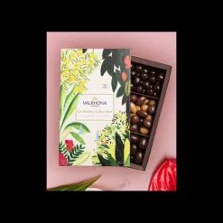 VALRHONA Coffret Assortiment Chocolat Noir, Lait, Dulcey 300 g Hot