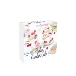 SCRAPCOOKING Coffret Atelier Number Cake (16 pièces) New