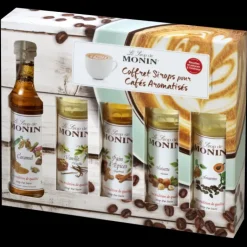MONIN Coffret Dégustation Sirop pour Café 5 cl Best