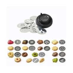 DE BUYER Coffret Le Tube Piston à Pâtisserie + Douilles et Kit Sablé New