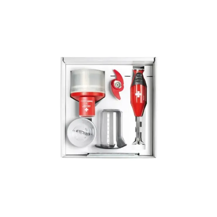 BAMIX Coffret Mixeur Box - Rouge Outlet