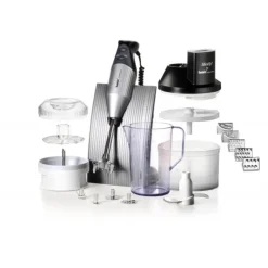 BAMIX Coffret Mixeur Plongeant Box Argent Clearance