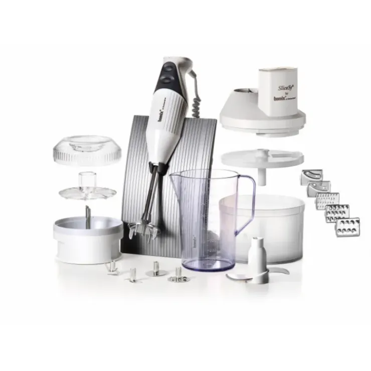 BAMIX Coffret Mixeur Plongeant Box Blanc New
