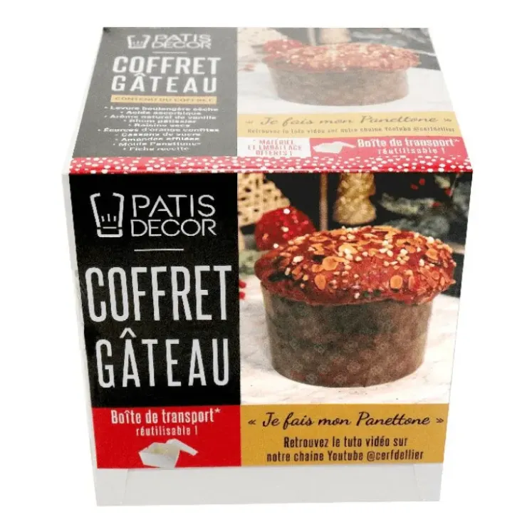 PATISDECOR Coffret Recette Panettone Patisdécor Best