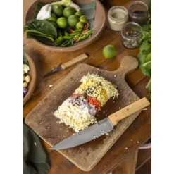 OPINEL Coffret Trio Couteaux de Cuisine Parallèle