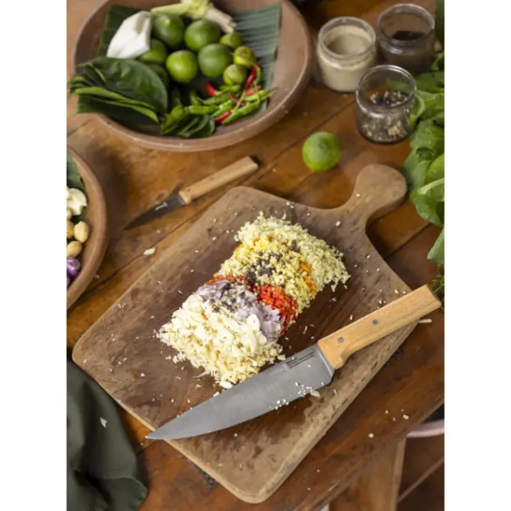 OPINEL Coffret Trio Couteaux de Cuisine Parallèle