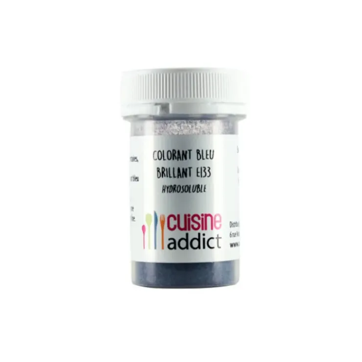 CUISINEADDICT Colorant Alimentaire Bleu Brillant E133 10 g Poudre Hydrosoluble Outlet