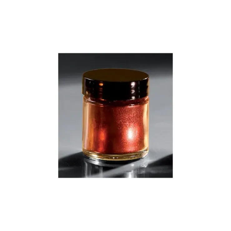 MALLARD FERRIERE Colorant alimentaire Cuivre Rouge Poudre Scintillante Sale