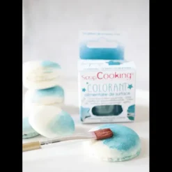 SCRAPCOOKING Colorant Alimentaire de Surface Irisé Turquoise 5 g New