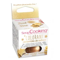 SCRAPCOOKING Colorant Alimentaire en Poudre Doré 5g Sale