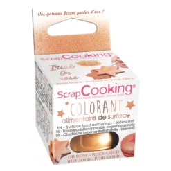 SCRAPCOOKING Colorant Alimentaire en Poudre Or Rose 5g Online