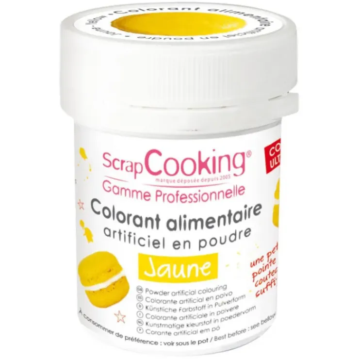 SCRAPCOOKING Colorant Alimentaire en Poudre Jaune 5g Sale