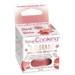 SCRAPCOOKING Colorant Alimentaire en Poudre Rubis 5g Clearance