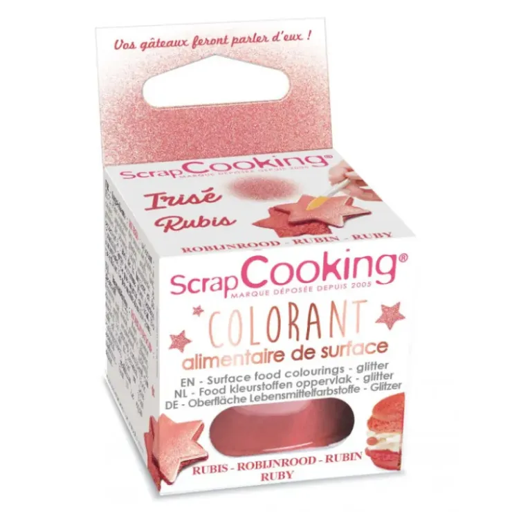 SCRAPCOOKING Colorant Alimentaire en Poudre Rubis 5g Clearance