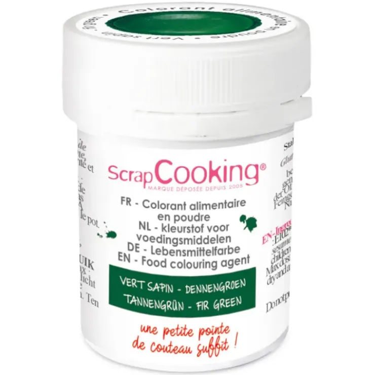 SCRAPCOOKING Colorant Alimentaire en Poudre Vert Sapin 5g Sale