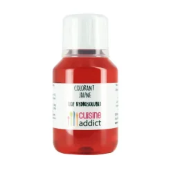 CUISINEADDICT Colorant alimentaire Jaune Citron E102 Liquide 115ml Hot