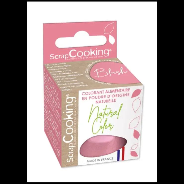 SCRAPCOOKING Colorant Alimentaire Naturel Rose Blush 10 g Best