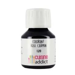 CUISINEADDICT Colorant Alimentaire Naturel Rose E120 Liquide 58 ml Hot