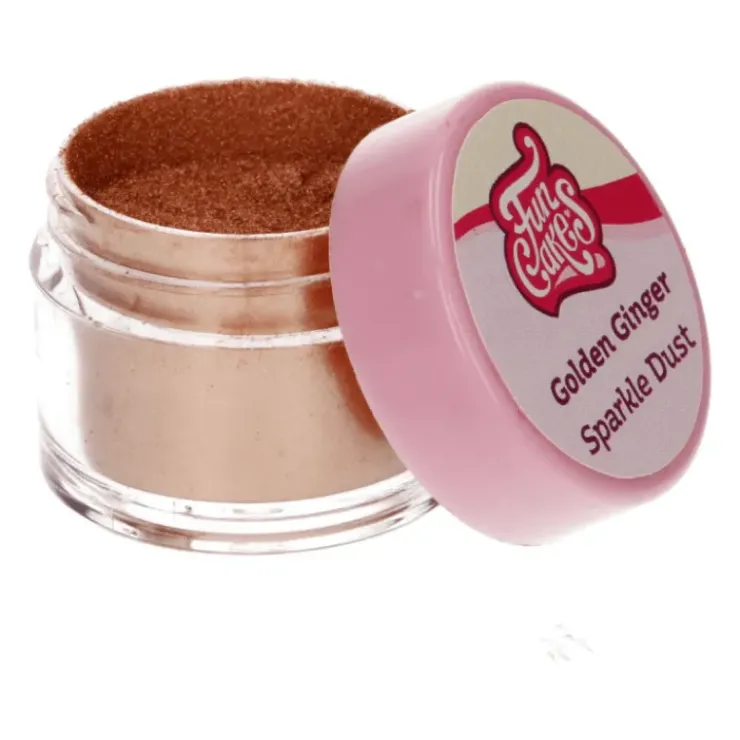 FUNCAKES Colorant Alimentaire Or Brun Métallisé 3,5 g