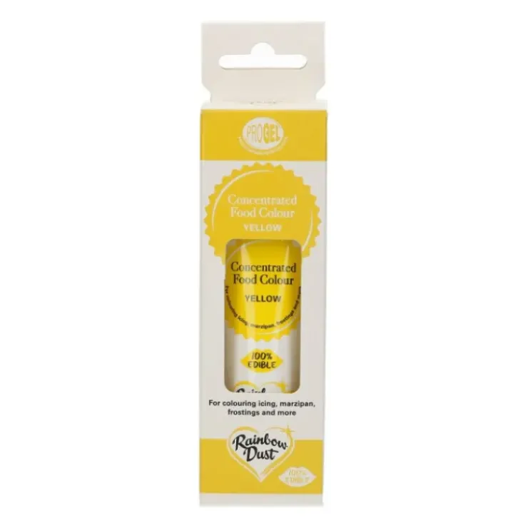 RAINBOW DUST Colorant Alimentaire ProGel Jaune 25g Online