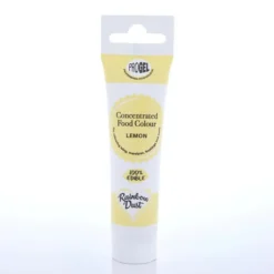 RAINBOW DUST Colorant Alimentaire ProGel Jaune Citron 25g