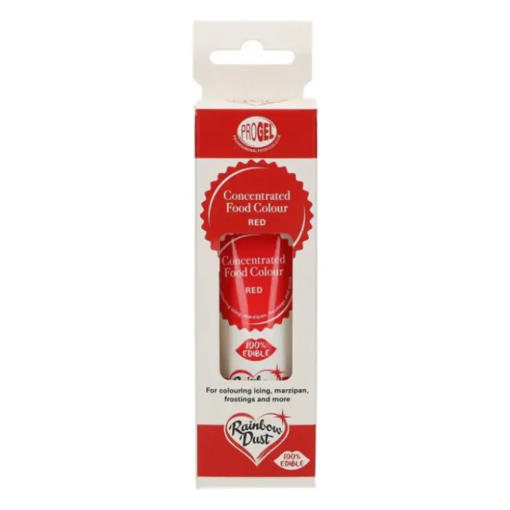 RAINBOW DUST Colorant Alimentaire ProGel Rouge 25g Sale