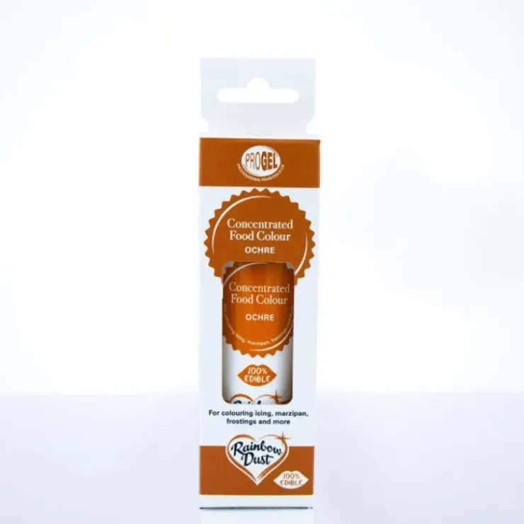 RAINBOW DUST Colorant Alimentaire ProGel Ocre 25g