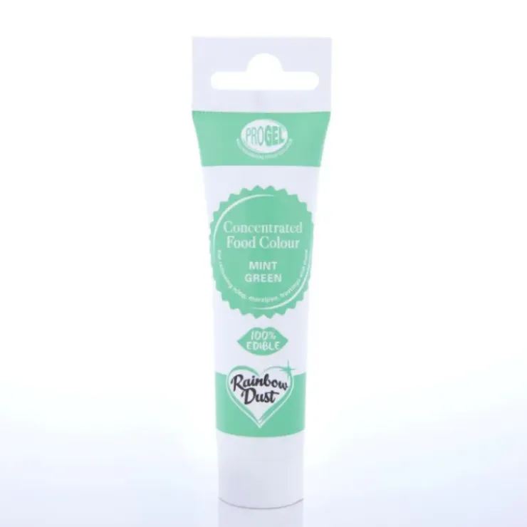 RAINBOW DUST Colorant Alimentaire ProGel Vert Menthe 25g Hot