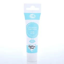 RAINBOW DUST Colorant Alimentaire ProGel Bleu Clair 25g Clearance