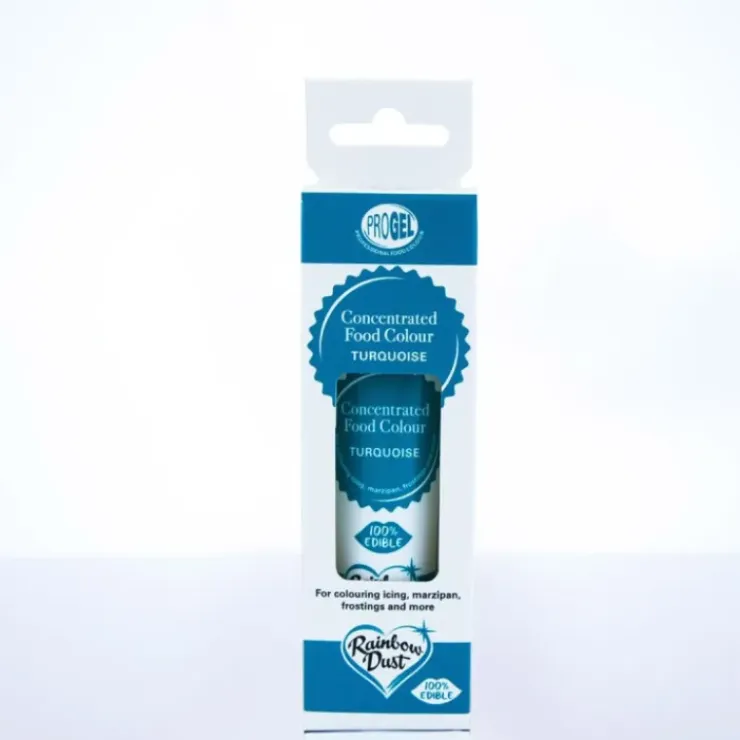 RAINBOW DUST Colorant Alimentaire ProGel Turquoise 25g Discount