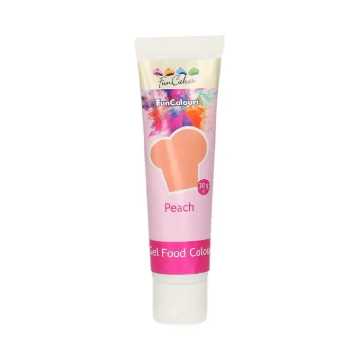 FUNCAKES Colorant gel alimentaire Pêche 30 g Sale