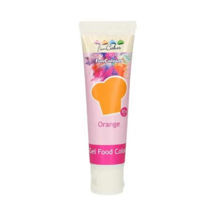 FUNCAKES Colorant gel alimentaire Orange 30 g Discount
