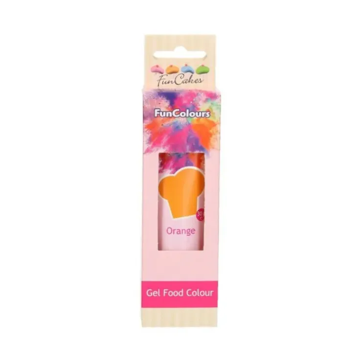 FUNCAKES Colorant gel alimentaire Orange 30 g Discount