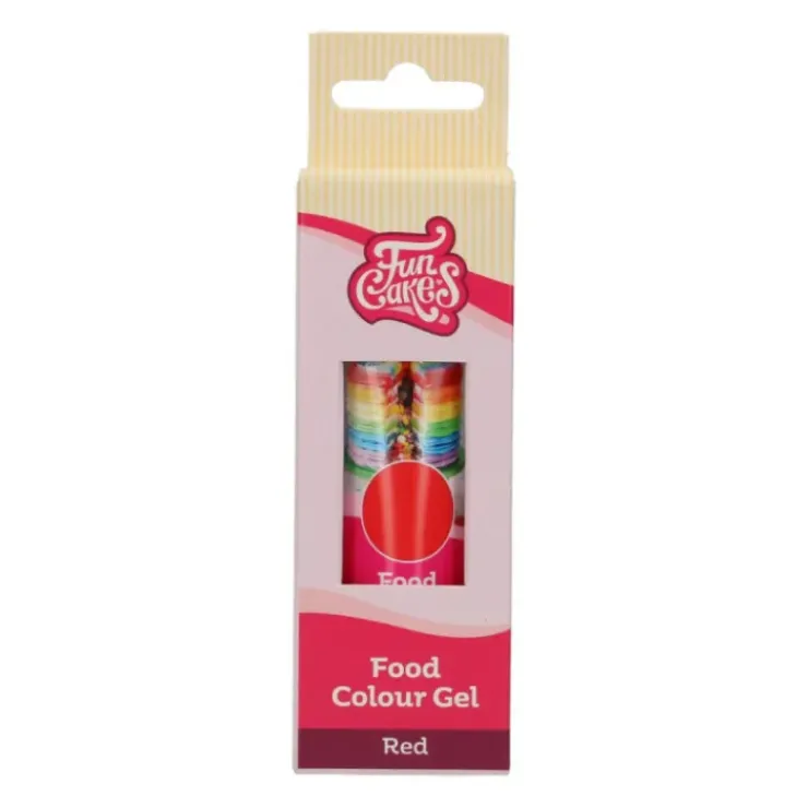 FUNCAKES Colorant gel alimentaire Rouge 30 g Best