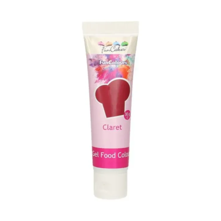 FUNCAKES Colorant gel alimentaire Rouge bordeaux 30 g Sale