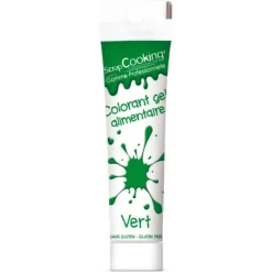 SCRAPCOOKING Colorant Gel Alimentaire Vert 20g New
