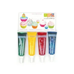 SCRAPCOOKING Colorants alimentaires liquides (x4)