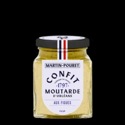 MARTIN POURET Confit de Moutarde aux Figues 105 g Clearance