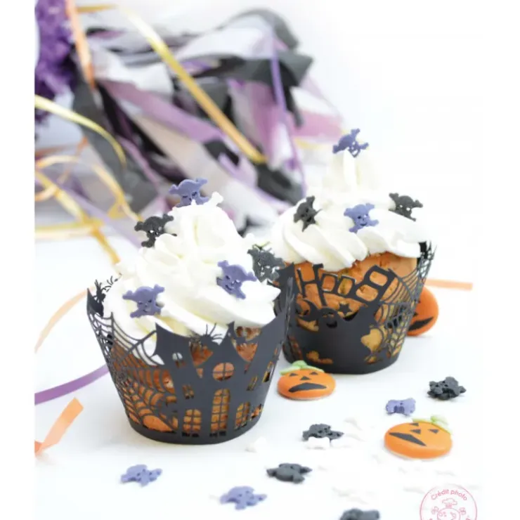SCRAPCOOKING Contour Cupcake Halloween x12 Online