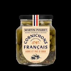 MARTIN POURET Cornichons Français Aigre Doux au Vinaigre d'Orléans 270g Clearance