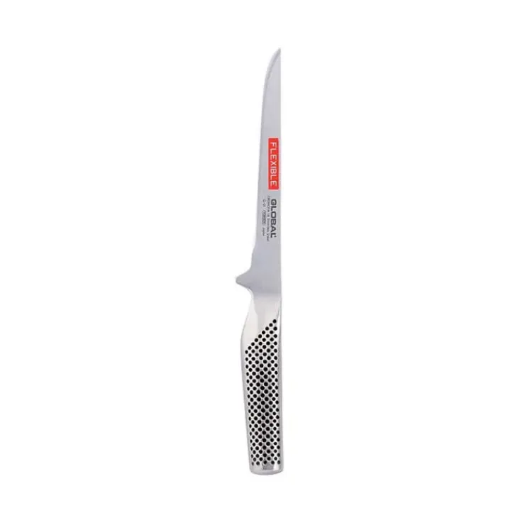 GLOBAL Couteau à Désosser 160 mm, Forme usée lame flexible Hot