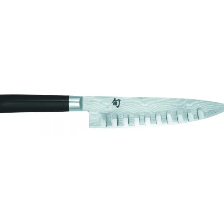 KAI Couteau de Chef 20 cm Lame Alvéolée Shun Classic Damas Discount