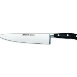 ARCOS Couteau de Chef Acier Inoxydable 20 cm RIVIERA noir Discount