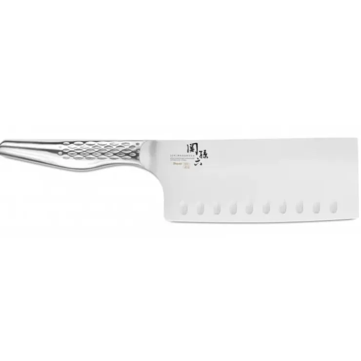KAI Couteau de Chef Chinois Lame Alvéolée 16,5 cm Seki Magoroku Shoso New